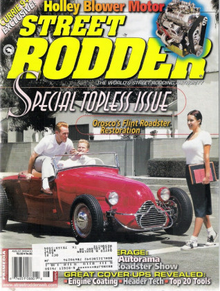 STREET RODDER 2000 AUG - LAKES HEADERS MADE, VORTEC TRUCK HEADS, COATINGS